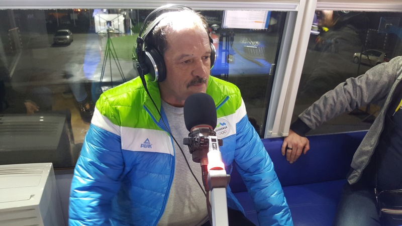 Ekipa Radia 1 na Jesenicah