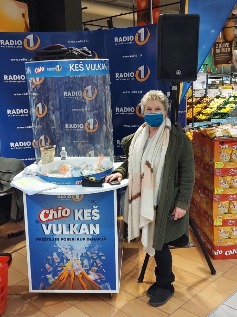 Lep pozdrav s hipermarketa v Mariboru!